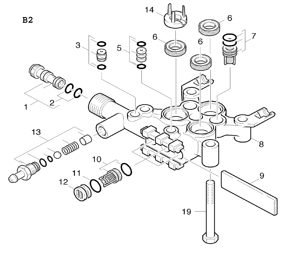 Karcher Pump Parts Breakdown